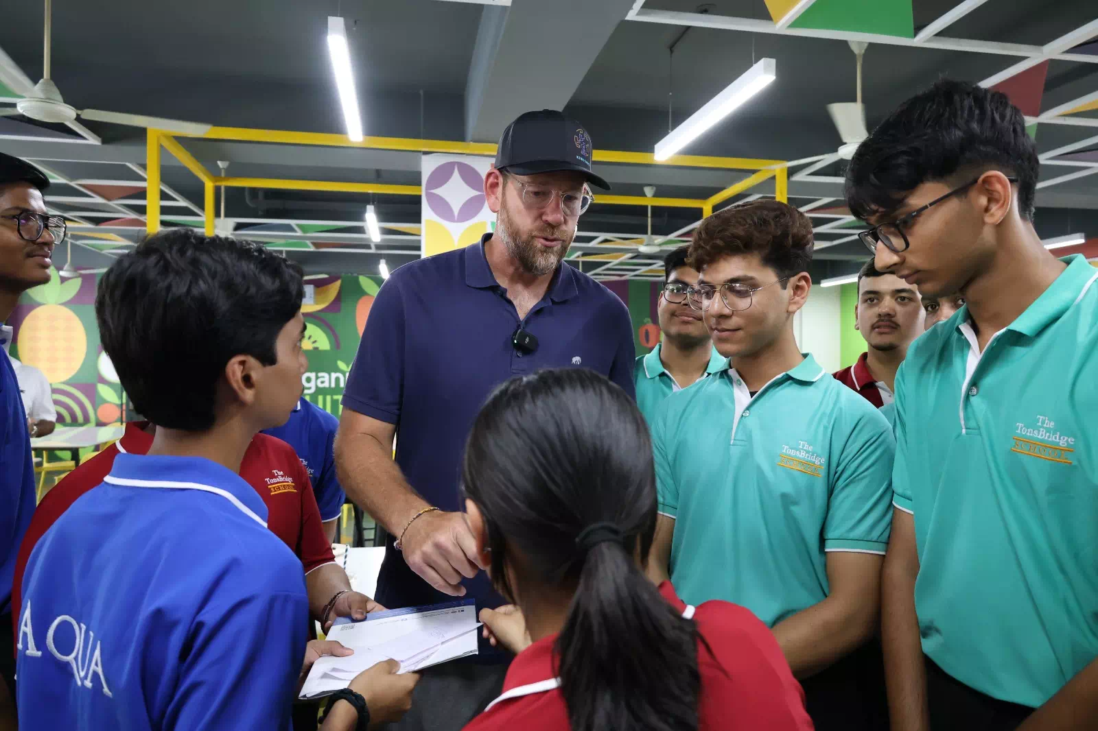 Oram Visited The TonsBridge School Dehradun