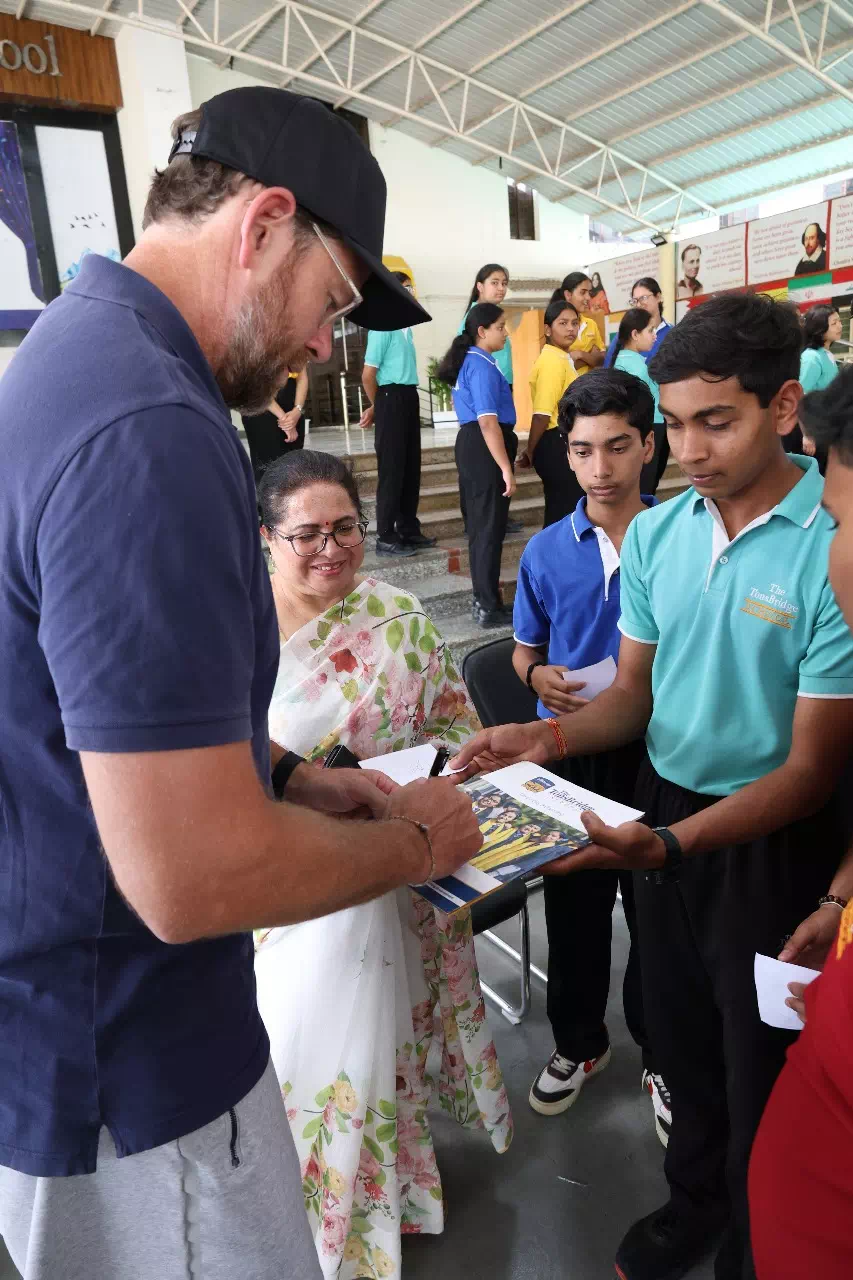 Oram Visited The TonsBridge School Dehradun