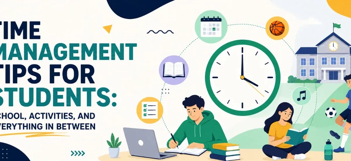 Time Management Tips for Students School, Activities, and Everything in Between