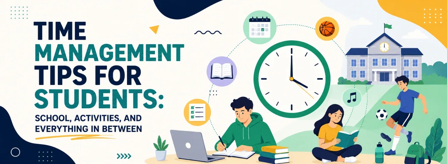 Time Management Tips for Students School, Activities, and Everything in Between